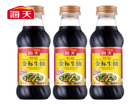 海天特級金標(biāo)生抽500ml
