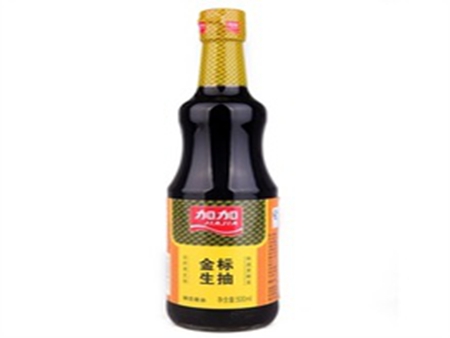 加加金標(biāo)生抽500ml