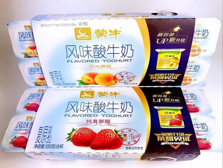 蒙?！L(fēng)味酸奶（草莓、黃桃味）