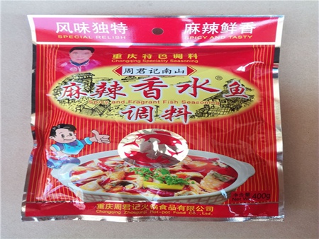 周君記麻辣香水魚調(diào)料400g